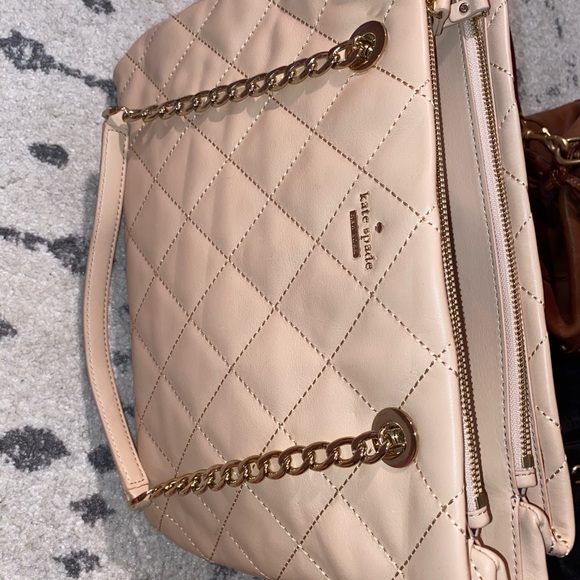 Kate spade Emerson place allis cashew leather bag